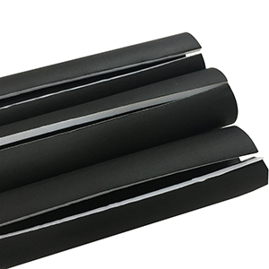 Black Self adhesive cut foam insulation pipe