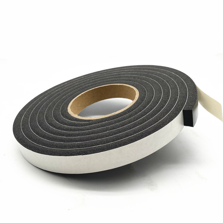 High Tack Single Sided PVC Foam Tape Damping Seal Strip for Car Interior