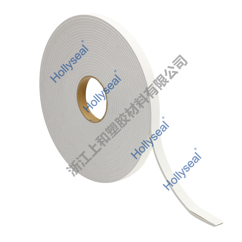 Hollyseal?閉孔水箱密封用PVC泡棉膠帶 厚度1mm~25mm，密度110kg/m3~500kg/ m3