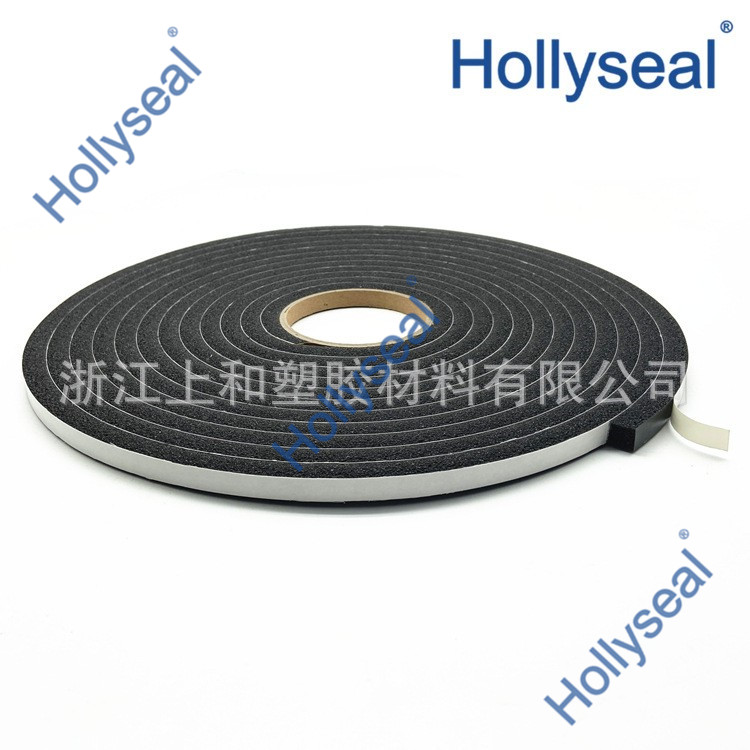 Hollyseal?極低密度單面帶膠門(mén)窗防風(fēng)密封PVC泡棉膠帶